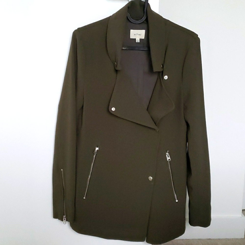 Wilfred Mayet Drape Moto Jacket